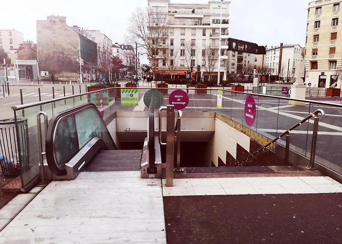 Studio Situe Dans Un Quartier Calme Et Residentiel A Montrouge A Seulement 2 Minutes Du Metro